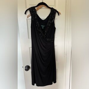 Ralph Lauren Evening Black Dress
